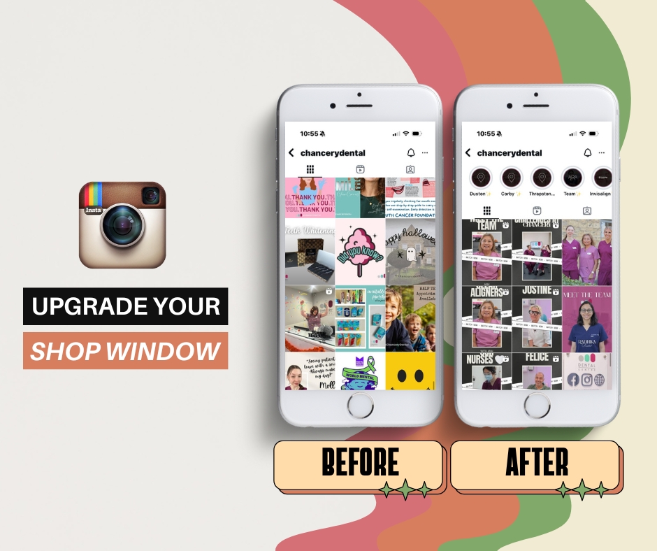 Dental Instagram Feed Design Ideas